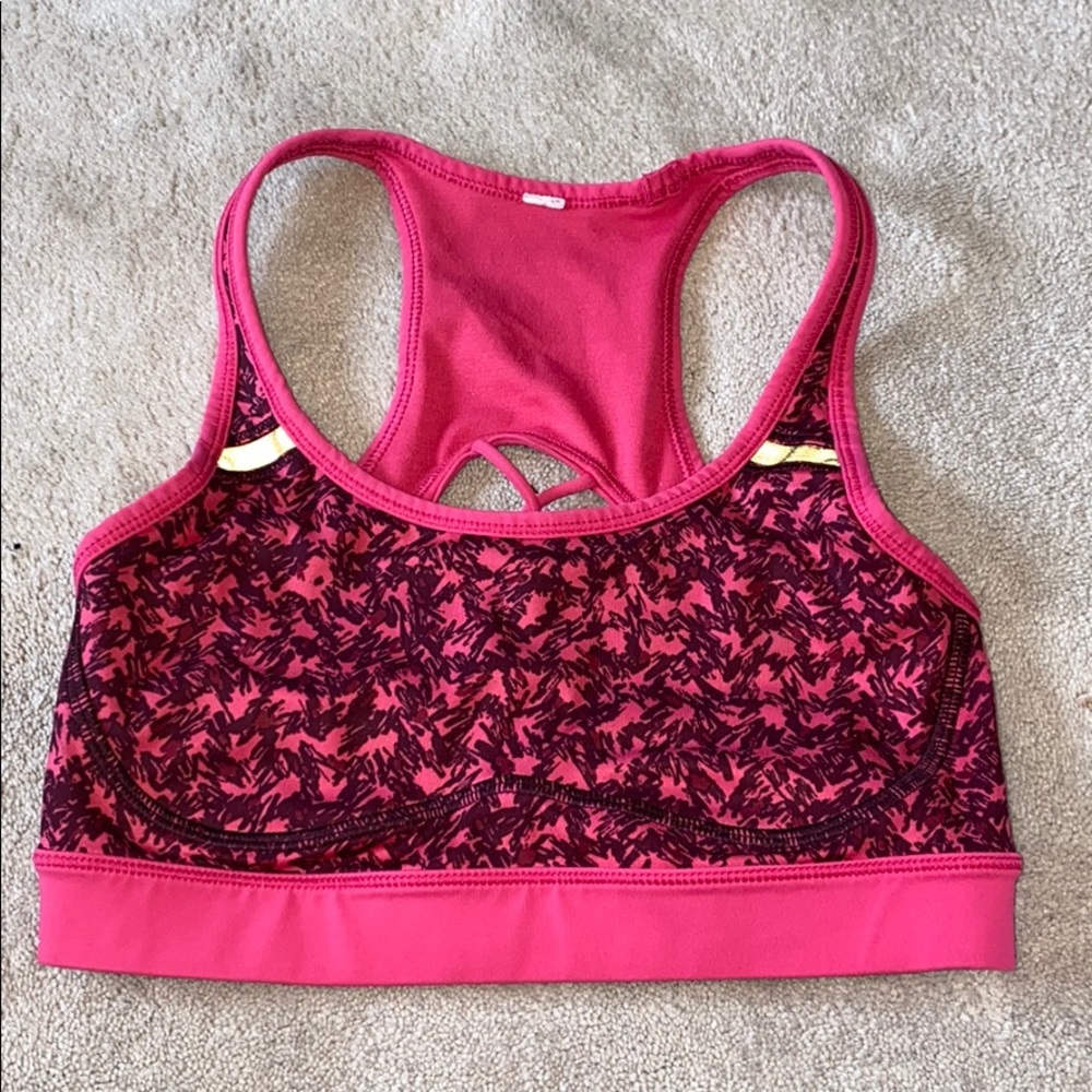 Size 4 Lululemon sports bra